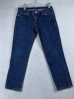 Levi's 547 Ankle Skinny Jeans The Original Womens Size 6 Medium Low Rise Blue